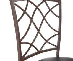 Pike Brown 3-Piece Upholstered Adjustable Swivel Stool Set -Home Furniture 810543038 A8 5