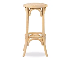 Franklin 30" Backless Woven Ratten Bar Stool 15 Franklin 30" Backless Woven Ratten Bar Stool -Home Furniture 810543045 3