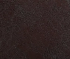 Memphis Black Metal & Brown Faux Leather Circle Back Bar Stool 22 Memphis Black Metal & Brown Faux Leather Circle Back Bar Stool -Home Furniture 810543052 A8 7