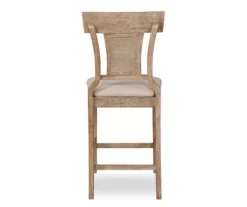 Ryder Gray Wash Upholstered Woven Rattan Counter Stool 8 Ryder Gray Wash Upholstered Woven Rattan Counter Stool -Home Furniture 810543092 3