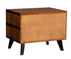 Manhattan Walnut 2-Drawer Mid-Century Wood Nightstand 21 Manhattan Walnut 2-Drawer Mid-Century Wood Nightstand -Home Furniture 810543109 A2 4