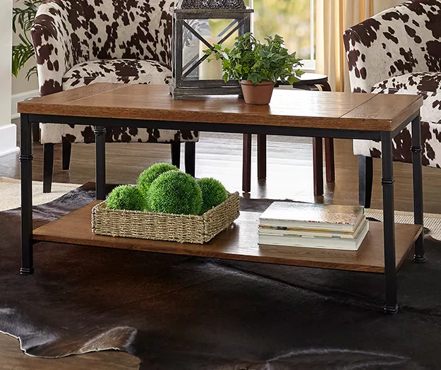 Patrick Brown 2-Tier Coffee Table 4 Patrick Brown 2-Tier Coffee Table - Image 2