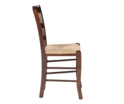 Bordeaux Walnut Handwoven Ladder Back Side Chairs, 2-Pack 20 Bordeaux Walnut Handwoven Ladder Back Side Chairs, 2-Pack -Home Furniture 810543200 A1