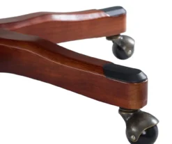 Austin Brown Linen Cow Print Office Chair 16 Austin Brown Linen Cow Print Office Chair -Home Furniture 810543224 A8 6