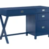 Kari Royal Blue 4-Drawer Office Desk 2 Kari Royal Blue 4-Drawer Office Desk -Home Furniture 810543245 A0 1
