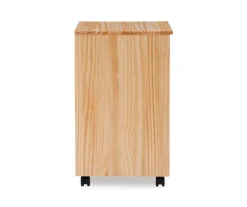 Craft Mate Natural Wood 6-Drawer Rolling Storage Cart -Home Furniture 810543290 4