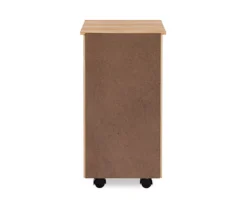 Craft Mate Natural Wood 6-Drawer Rolling Storage Cart -Home Furniture 810543290 5