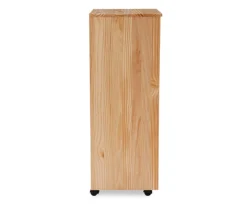 Craft Mate Natural Wood 8-Drawer Rolling Storage Cart -Home Furniture 810543300 5