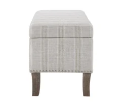 Lisa Railroad Striped Storage Ottoman 11 Lisa Railroad Striped Storage Ottoman -Home Furniture 810543333 5