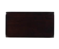 Maury 29" Dark Brown Wooden Saddle Stool 11 Maury 29" Dark Brown Wooden Saddle Stool -Home Furniture 810543378 5