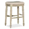 Bristol Whitewash Backless Bar Stool 1 Bristol Whitewash Backless Bar Stool -Home Furniture 810543397 1