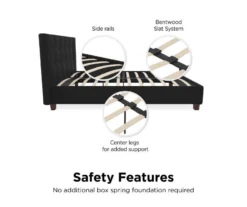 Atwater Living DHP Ryder Linen Upholstered Bed 34 Atwater Living DHP Ryder Linen Upholstered Bed -Home Furniture 810543450 6