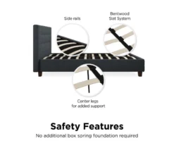 Atwater Living DHP Ryder Linen Upholstered Bed 39 Atwater Living DHP Ryder Linen Upholstered Bed -Home Furniture 810543644 2