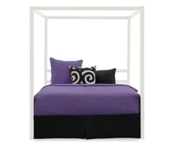 DHP Cara Metal Canopy Bed -Home Furniture 810543728 1