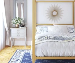 DHP Cara Metal Canopy Bed -Home Furniture 810543768 4