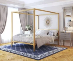 DHP Cara Metal Canopy Bed -Home Furniture 810543768 6