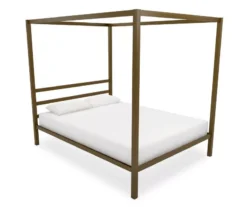 DHP Cara Metal Canopy Bed -Home Furniture 810543772 5