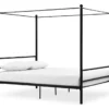 DHP Kate Black Metal Full Canopy Bed 1 DHP Kate Black Metal Full Canopy Bed -Home Furniture 810543780 4