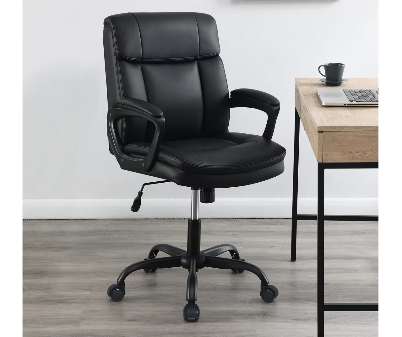 Real Living Faux Leather Office Chair 11 Real Living Faux Leather Office Chair - Image 10
