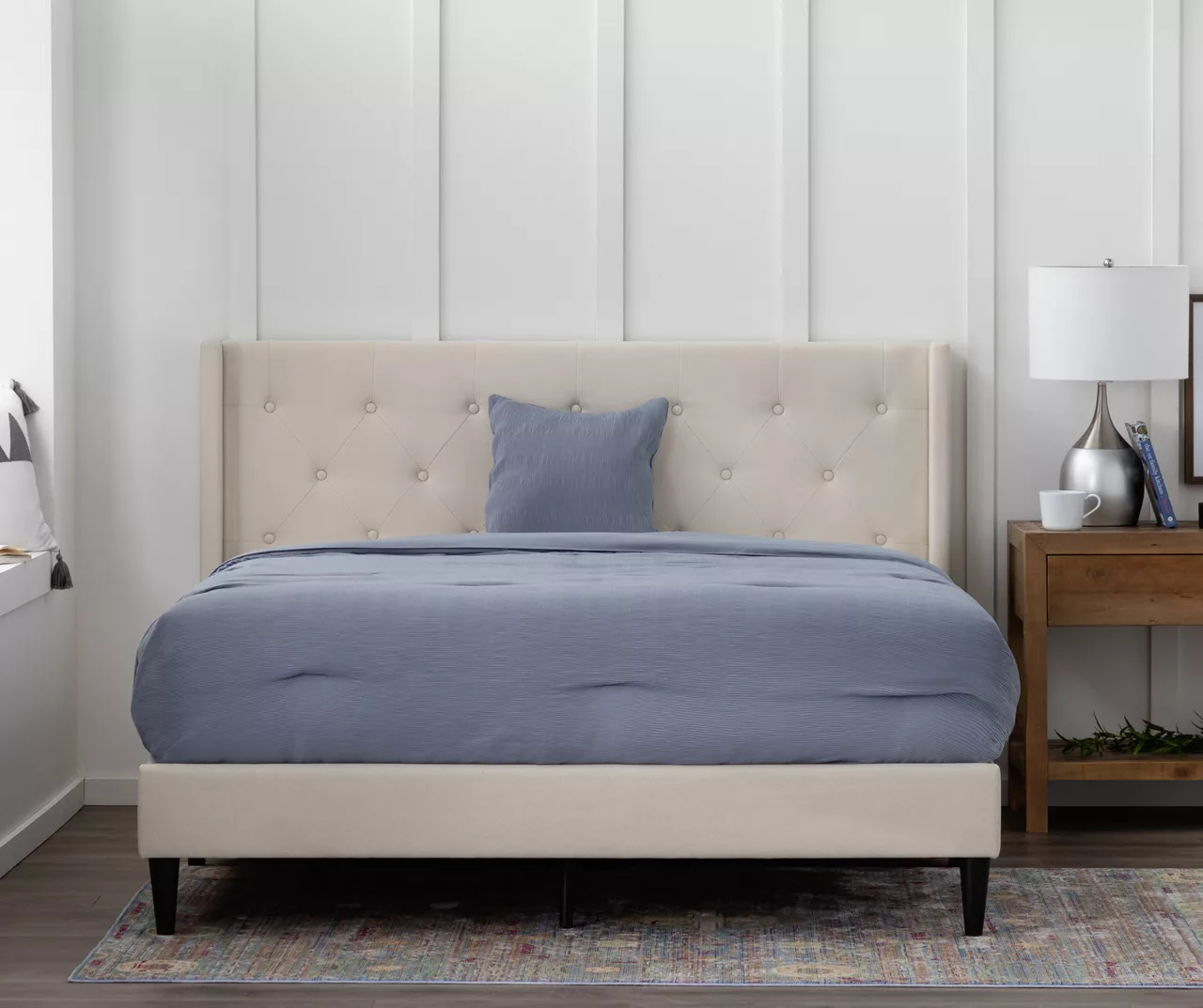 Brookside Isabelle Upholstered Wingback Bed 4 Brookside Isabelle Upholstered Wingback Bed - Image 2