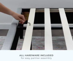 Brookside Isabelle Upholstered Wingback Bed 36 Brookside Isabelle Upholstered Wingback Bed -Home Furniture 810547603 810547607 810547628 810547611 6 1