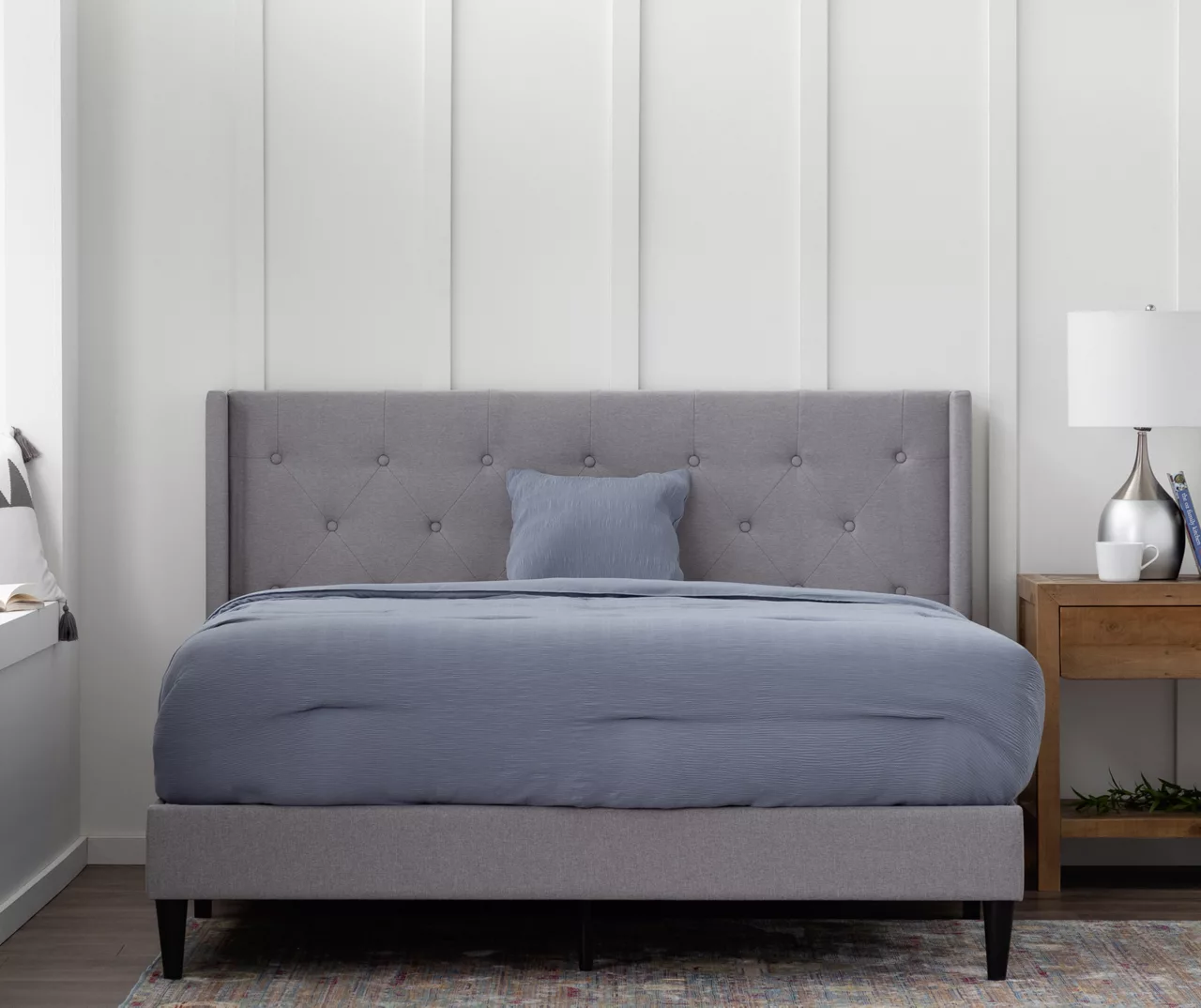 Brookside Isabelle Upholstered Wingback Bed 3 Brookside Isabelle Upholstered Wingback Bed