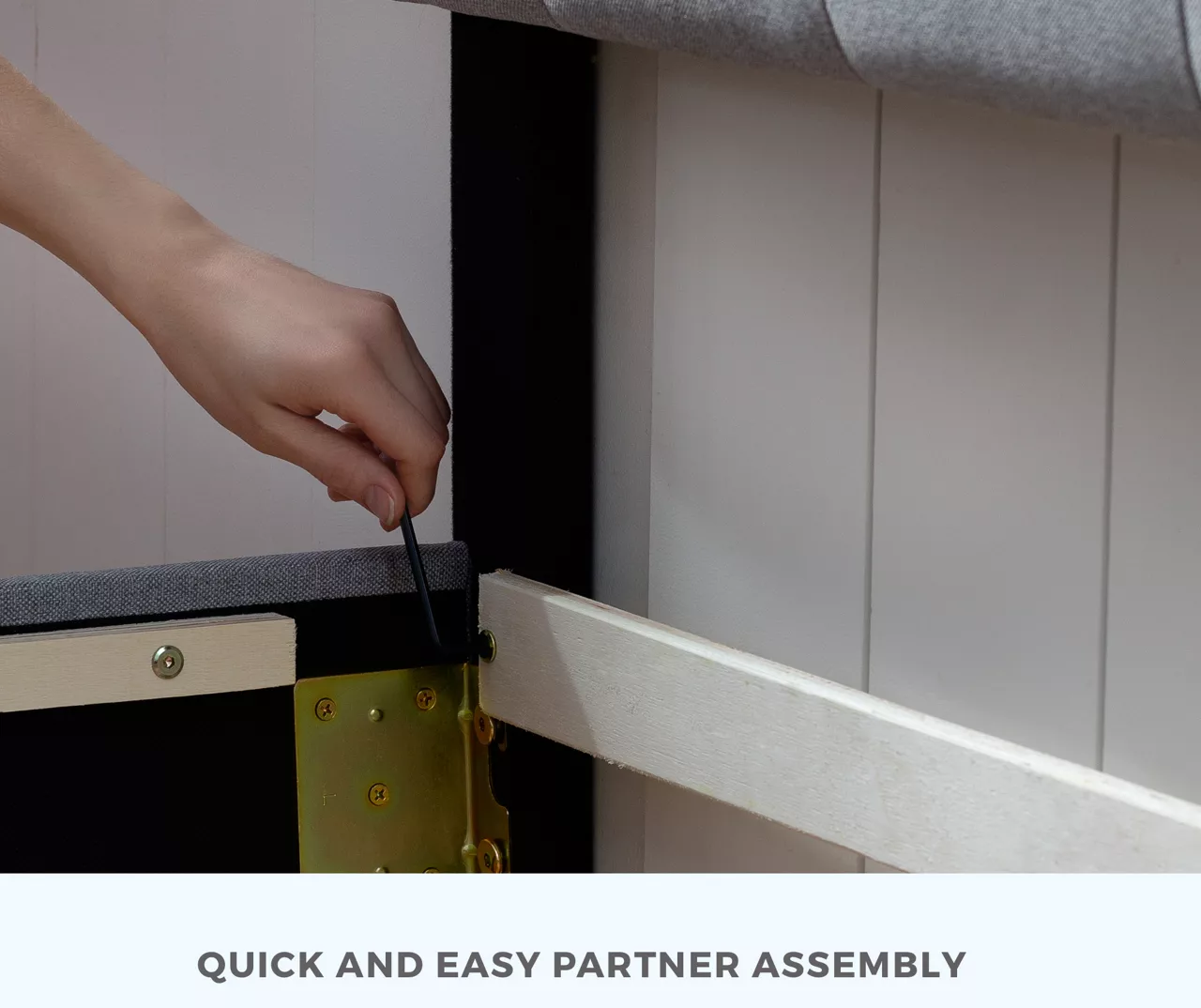 Brookside Cara Square Tufted Platform Bed 18 Brookside Cara Square Tufted Platform Bed - Image 16