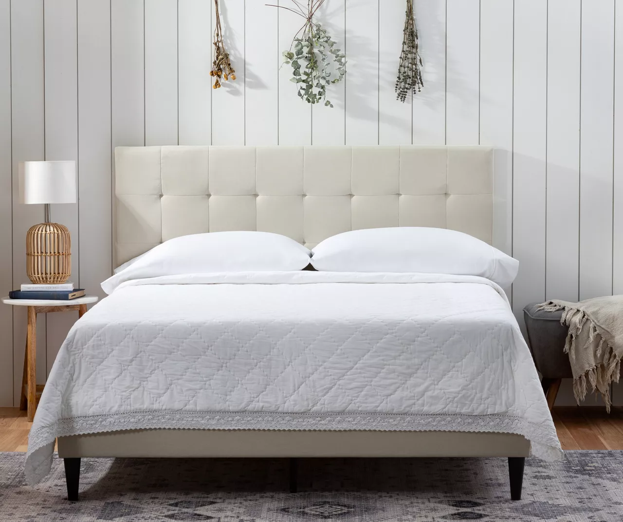 Brookside Cara Square Tufted Platform Bed 5 Brookside Cara Square Tufted Platform Bed - Image 3