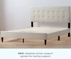 Brookside Cara Square Tufted Platform Bed 41 Brookside Cara Square Tufted Platform Bed -Home Furniture 810547643 810547648 810547658 810547653 4