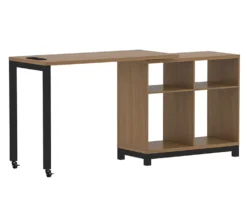 Seven Hills Acorn Metal & Melamine 4-Cube Pivot Desk With USB Charging -Home Furniture 810561090 3