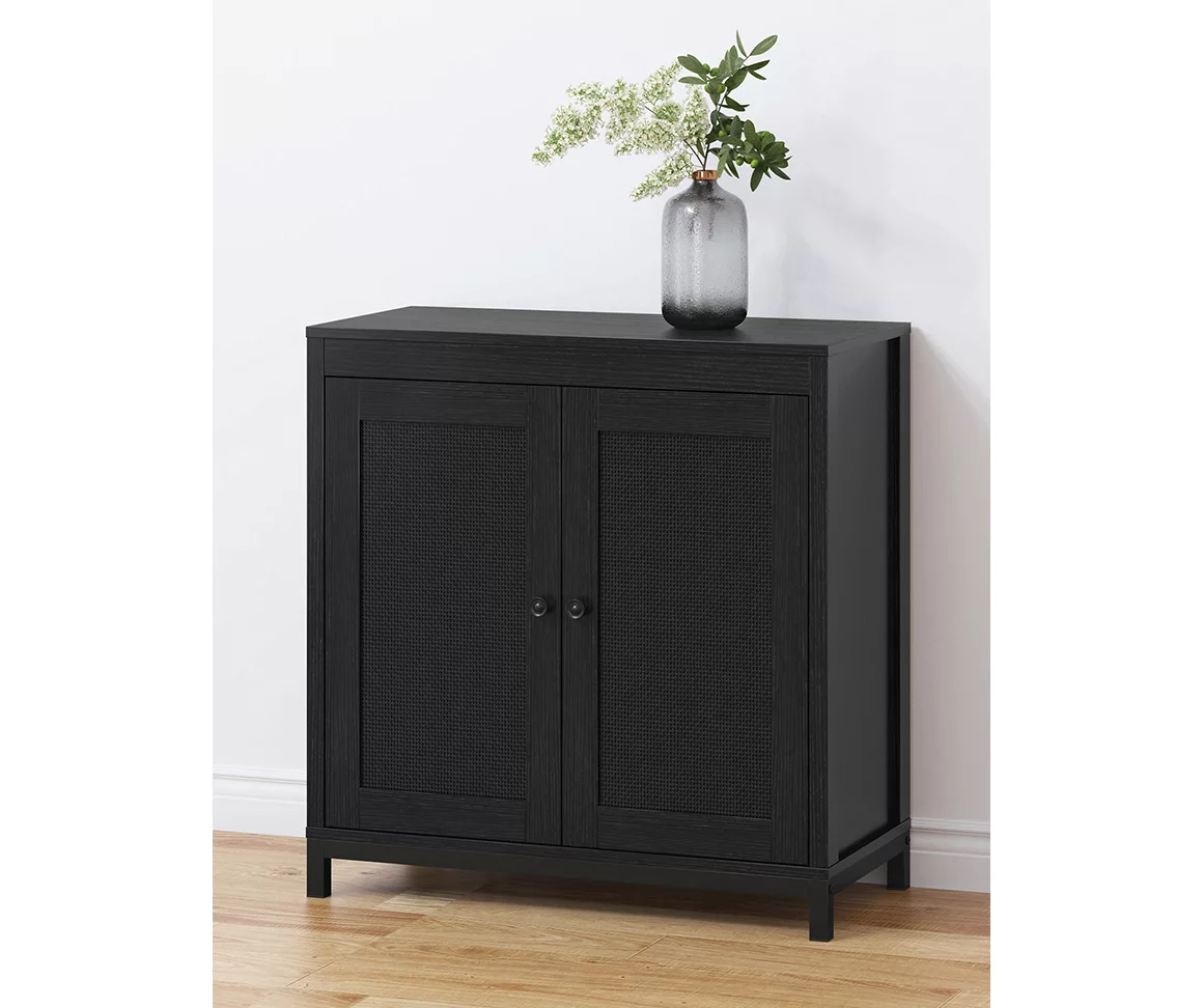 Real Living Seven Hills Cane Door Storage Cabinet 4 Real Living Seven Hills Cane Door Storage Cabinet - Image 2