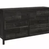 Silverton Black Oak 7-Drawer Dresser