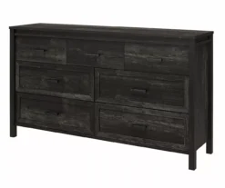 Silverton Black Oak 7-Drawer Dresser -Home Furniture 810569986 3