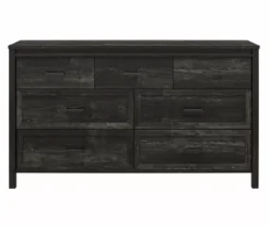 Silverton Black Oak 7-Drawer Dresser -Home Furniture 810569986 5