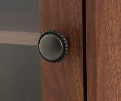 48" Brown Corner Electric Fireplace Console 9 48" Brown Corner Electric Fireplace Console -Home Furniture 810570725 2