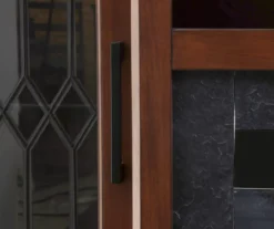 66" Heirloom Cherry Electric Fireplace Console 13 66" Heirloom Cherry Electric Fireplace Console -Home Furniture 810570830 1 1