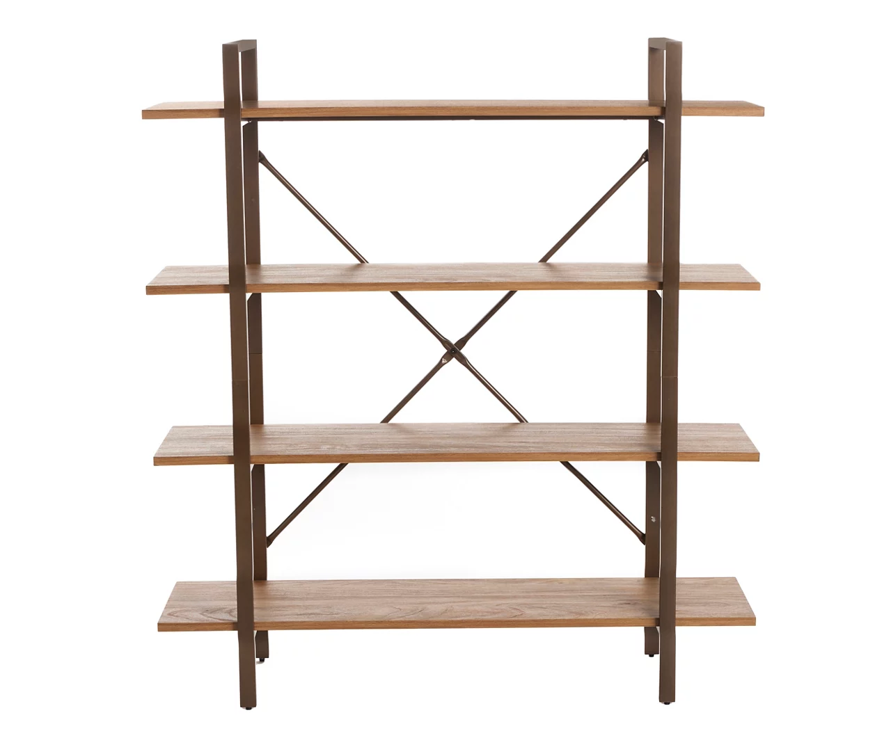Medium Mango Open 4-Shelf Bookcase 3 Medium Mango Open 4-Shelf Bookcase