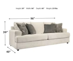 Soletren Stone Queen Sleeper Sofa 25 Soletren Stone Queen Sleeper Sofa -Home Furniture 810587415 8 1