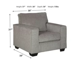Signature Design By Ashley Kiara Armchair -Home Furniture 810587451 6