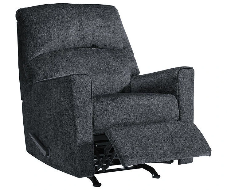 Kiara Slate Rocker Recliner 6 Kiara Slate Rocker Recliner - Image 4
