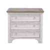 Glendale Estates 3-Drawer Nightstand With USB Charging -Home Furniture 810588173 1