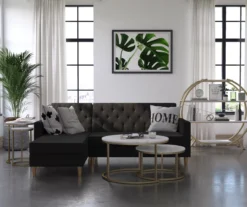 Amelia Faux Marble 4-Shelf Bookcase 13 Amelia Faux Marble 4-Shelf Bookcase -Home Furniture 810589033 5