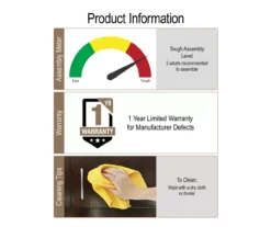 CosmoLiving Westerleigh 6-Drawer Dresser -Home Furniture 810589234 1