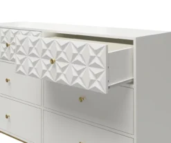 Blair White 6-Drawer Dresser -Home Furniture 810589238 1