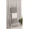 White 5-Tier Ladder Towel Rack 2 White 5-Tier Ladder Towel Rack -Home Furniture 810589306 A0