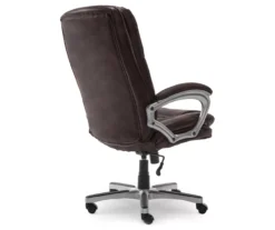 Benton Brown Big & Tall Faux Leather Executive Office Chair -Home Furniture 810590314 4