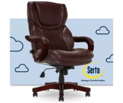 Serta Conway Big & Tall Bonded Leather Office Chair 33 Serta Conway Big & Tall Bonded Leather Office Chair -Home Furniture 810590315 1 1