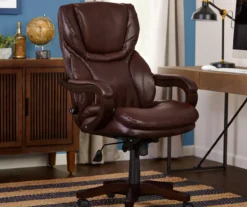 Serta Conway Big & Tall Bonded Leather Office Chair 29 Serta Conway Big & Tall Bonded Leather Office Chair -Home Furniture 810590315 2 1