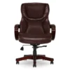 Conway Brown Big & Tall Bonded Leather Office Chair 1 Conway Brown Big & Tall Bonded Leather Office Chair -Home Furniture 810590315 3