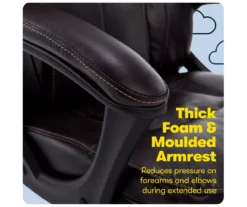 Mitchell Roasted Chestnut Vegan Leather Office Chair 25 Mitchell Roasted Chestnut Vegan Leather Office Chair -Home Furniture 810590318 11